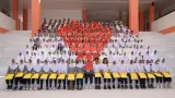 Aksi Kreatif Siswa Sekolah Rakyat Sulawesi Selatan Menyambut Menteri Sosial