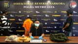 Polisi Gagalkan Penyelundupan 3,4 Kilogram Ganja Asal Sumatera Utara