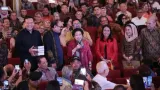 Megawati Soekarnoputri Hadiri Peluncuran Buku Autobiografi Erros Djarot di Gedung Kesenian Jakarta